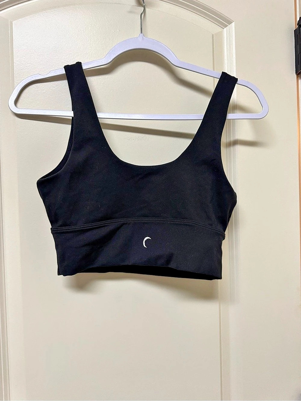 Zyia Active Confluence Sports Bra in Black Size Medium Like New